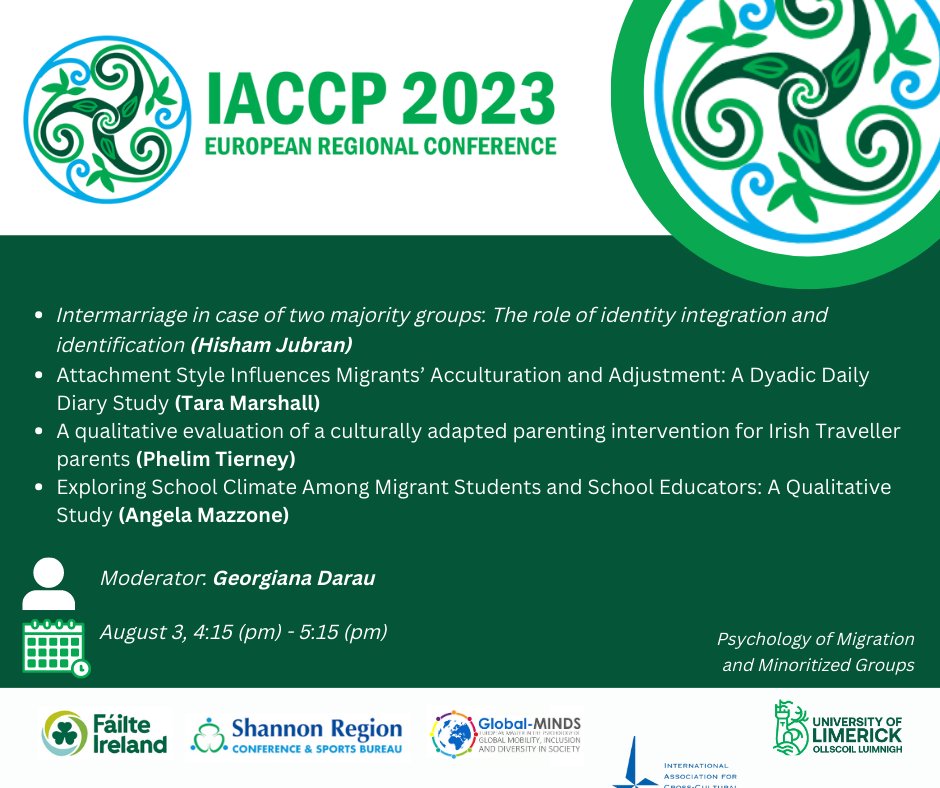 IACCP2023's tweet photo. We are unstoppable! Join our next fantastic set of parallel sessions today, starting now! (2)

#IACCP2023 #psychology #crosscultural  - via Whova Event App https://t.co/FlRxhcNkDb