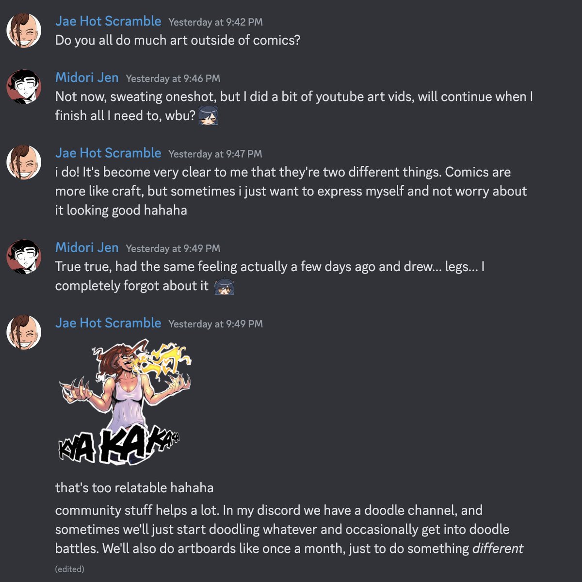 NamiComi's tweet photo. Are you looking for a great community to take part in? 👀 NamiComi’s discord server is home to many different creators and fans, sharing tips, WIPs, and more! Hop on board! 🌊

➜ https://t.co/IOMk5Qwaza https://t.co/JL49HyHNpn