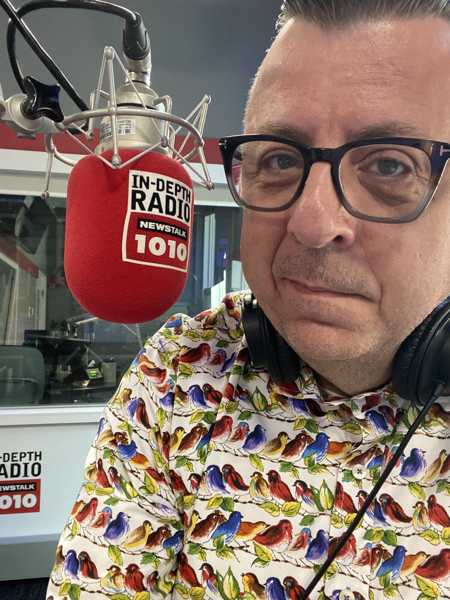 RichardCrouse's tweet image. The bags under my eyes are packed, and I’m ready to host four hours of #NewsTalk1010 show #TheRush!