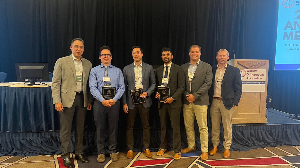 Congratulations to our @OREFtoday and WOF Young Investigator Award Winners! #WOA2023