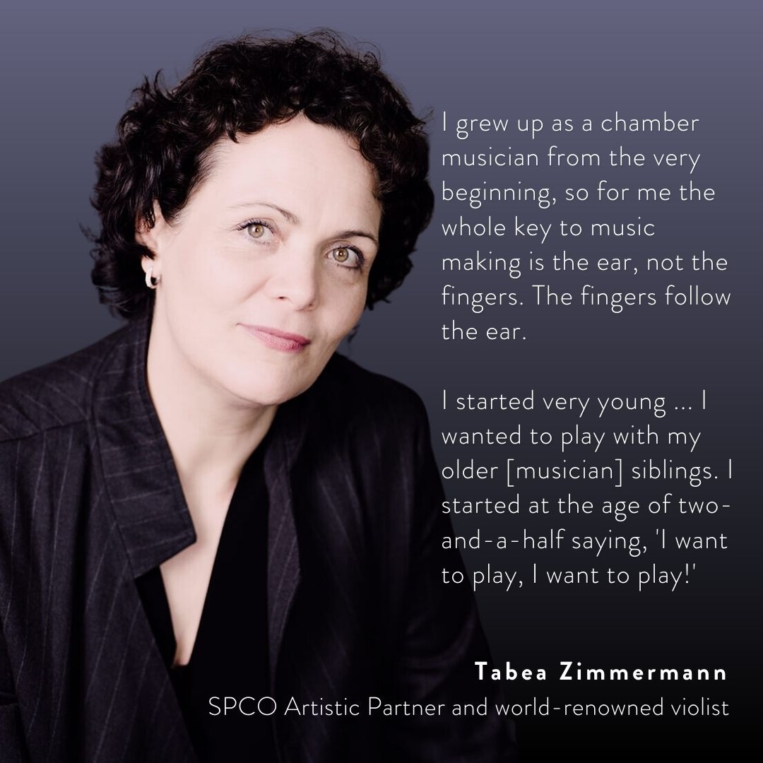 thespco's tweet photo. Artistic Partner Tabea Zimmermann was surrounded by musical family members. The fourth of six children, she said, "I wanted to play with my older siblings. I started at the age of two-and-a-half saying, 'I want to play!'"

Learn more about her journey at https://t.co/fdMrulc8WE https://t.co/WXMOINJ6mH