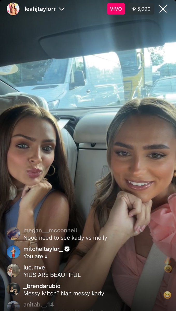 biglttlefleabag's tweet photo. MITCH AND KADY ON LIVE OH MY GOD😭 (and his comment doubling down on calling her two faced) #loveIsland https://t.co/oINslOGlS2