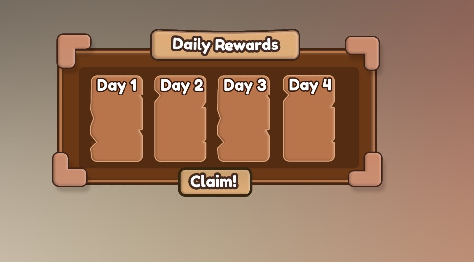 XylorRobloxUI's tweet image. Daily Rewards UI. Remade from someone on discord to get better at ui. 
#roblox #robloxdev #robloxui #robloxgfx #robloxcommission #RobloxDevs #RobloxCommissions #uidesign