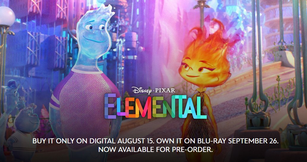 Élémentaire - Disney+, DVD, Blu-Ray & achat digital