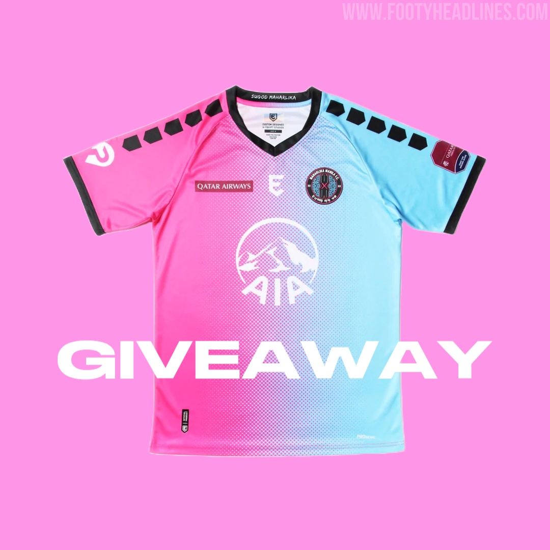 ⚠ Maharlika Manila Kit Giveaway ⚠

We have teamed up with <a href="/equiptstudios/">Equipt Studios</a> to give away the spectacular Maharlika Manila 2023 Away Kit

How to enter:
1) Follow <a href="/Footy_Headlines/">Footy Headlines</a> and <a href="/equiptstudios/">Equipt Studios</a>
2) Like and retweet this post

Winner will be announced August 9, 12AM CET.