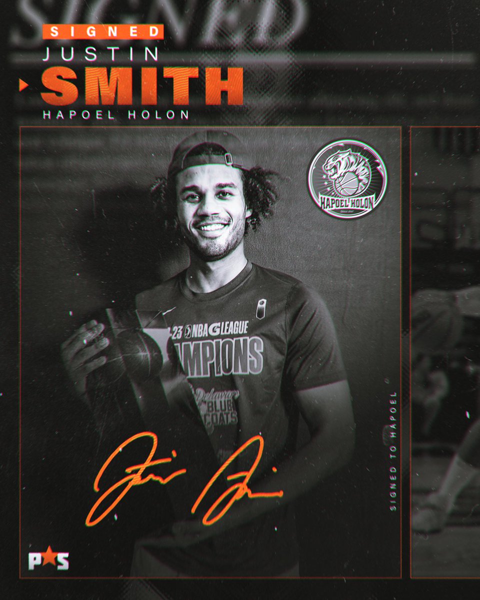 Justin Smith has signed a multi-year deal with <a href="/HapoelHolonBC/">Hapoel Holon</a>! 🇮🇱