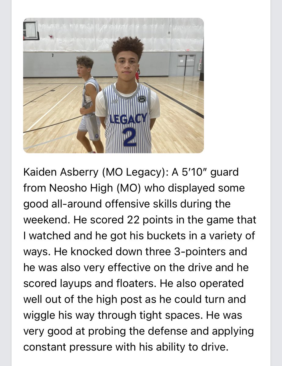 Thank you for the write up <a href="/earlaustinjr/">Earl Austin Jr.</a> Very Blessed! <a href="/molegacybb/">MO Legacy Basketball</a> <a href="/NeoshoBBall/">Neosho Wildcat Basketball</a> <a href="/PrepHoopsMO/">Prep Hoops Missouri</a> <a href="/PRO16League/">PRO16/NXTPRO League</a> @NXTPROHoopsMO