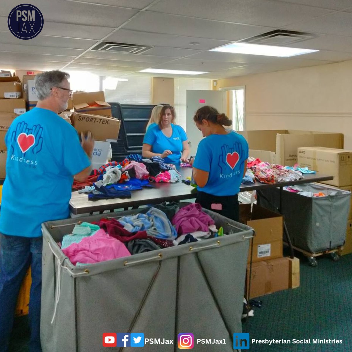 PSMJAX's tweet image. Thank you to the awesome volunteers from  @commfirstcu (Organizational Development team &amp;amp; Community Affairs team) - Katie, Dax, Jennifer, LeighAnne, Brander, Shalonda, BJ, Patrick. We are grateful for your time and support to our mission. 
#PSMJax  #CommunityFirstCreditUnion