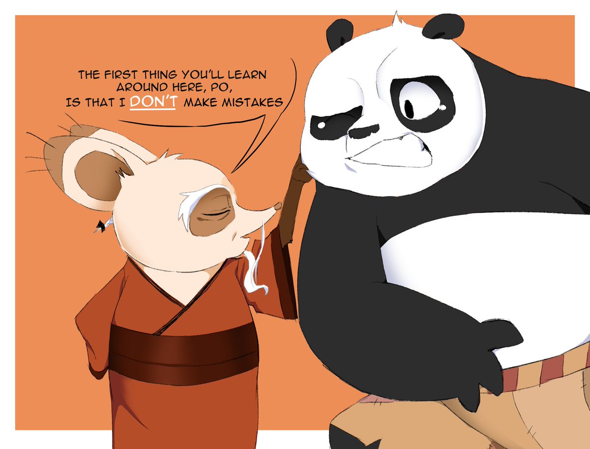 Shifu doesn't miss #KungFuPanda