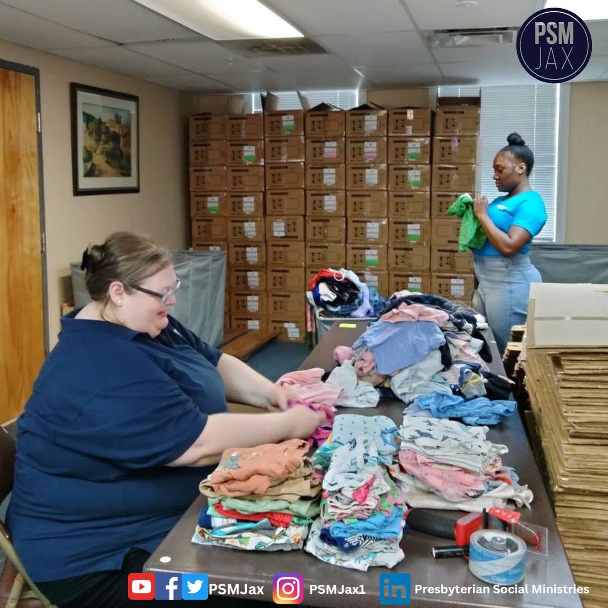 PSMJAX's tweet image. Thank you to the awesome volunteers from  @commfirstcu (Organizational Development team &amp;amp; Community Affairs team) - Katie, Dax, Jennifer, LeighAnne, Brander, Shalonda, BJ, Patrick. We are grateful for your time and support to our mission. 
#PSMJax  #CommunityFirstCreditUnion