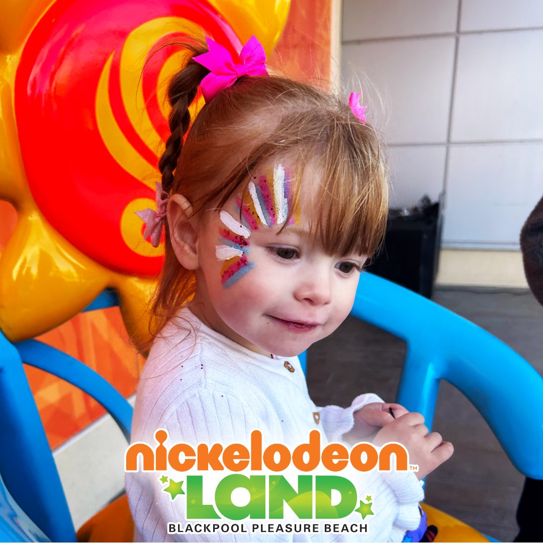 You can now pre-book your face paint! simply add to your eTicket during checkout.
If you missed the chance to pre-book, don't worry! On the day of your visit, head to the UK's only Nickelodeon Land, where our team will be ready to paint your face and add some magic to your day.🤩