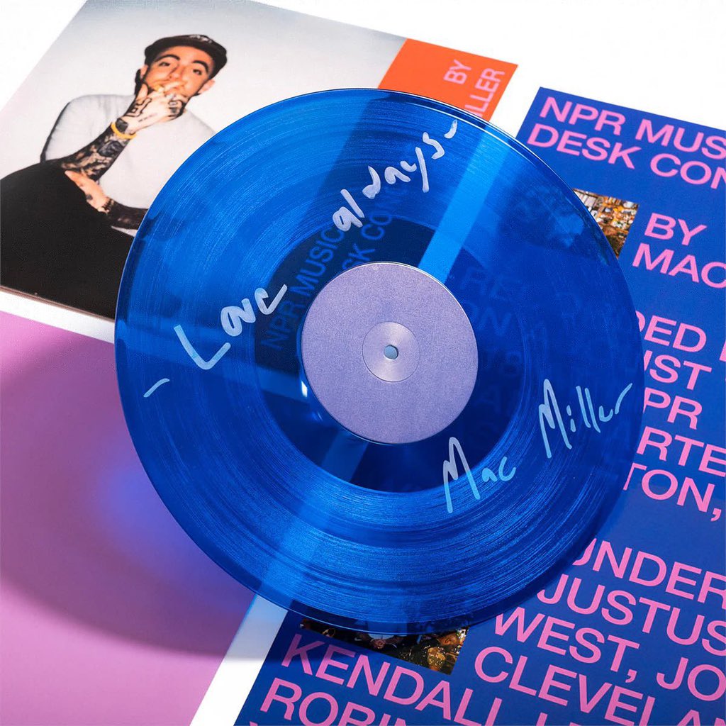 _c_l_o__'s tweet photo. Mac Miller’s NPR Tiny Desk Concert Vinyl and Swimming 5-Year Anniversary Vinyl are available now https://t.co/PGeOuxPQ0J