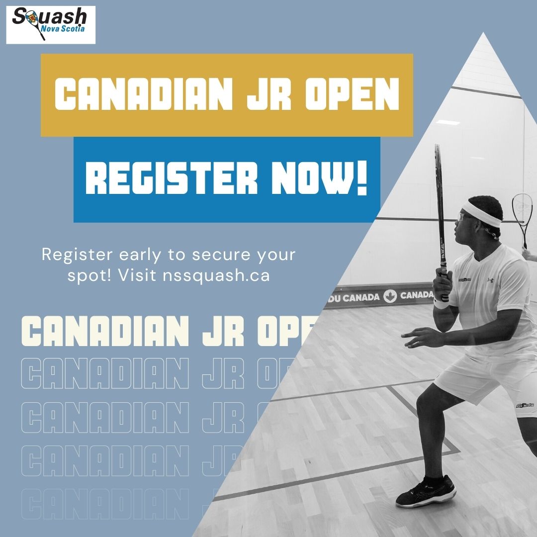 squashns's tweet photo. Registration now open for the 2023 Canadian Jr Open taking place December 9-12 in Niagara-on-the-Lake, Ontario. Spots fill up fast so register ASAP to guarantee your attendance. More details on our website: https://t.co/rAP0tIu4DK https://t.co/Ezm0vg7Ur2