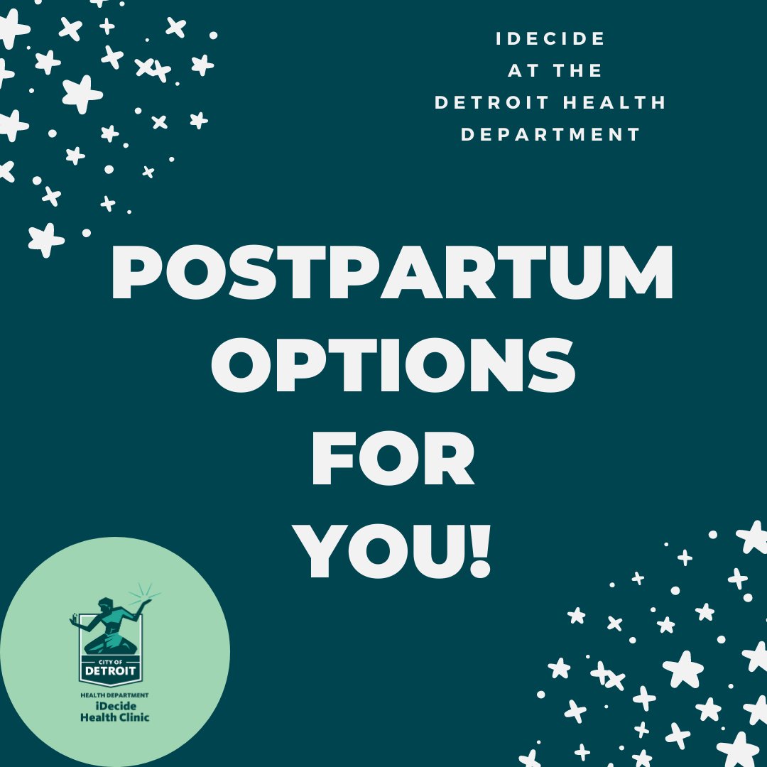idecidedetroit's tweet image. #MethodMonday - Have you recently had a baby and are wondering what birth control options are right for you? There are plenty of choices ranging from the pill to an IUD! When you're ready to take the next step, or discuss your options further, call us at 313-876-4319.