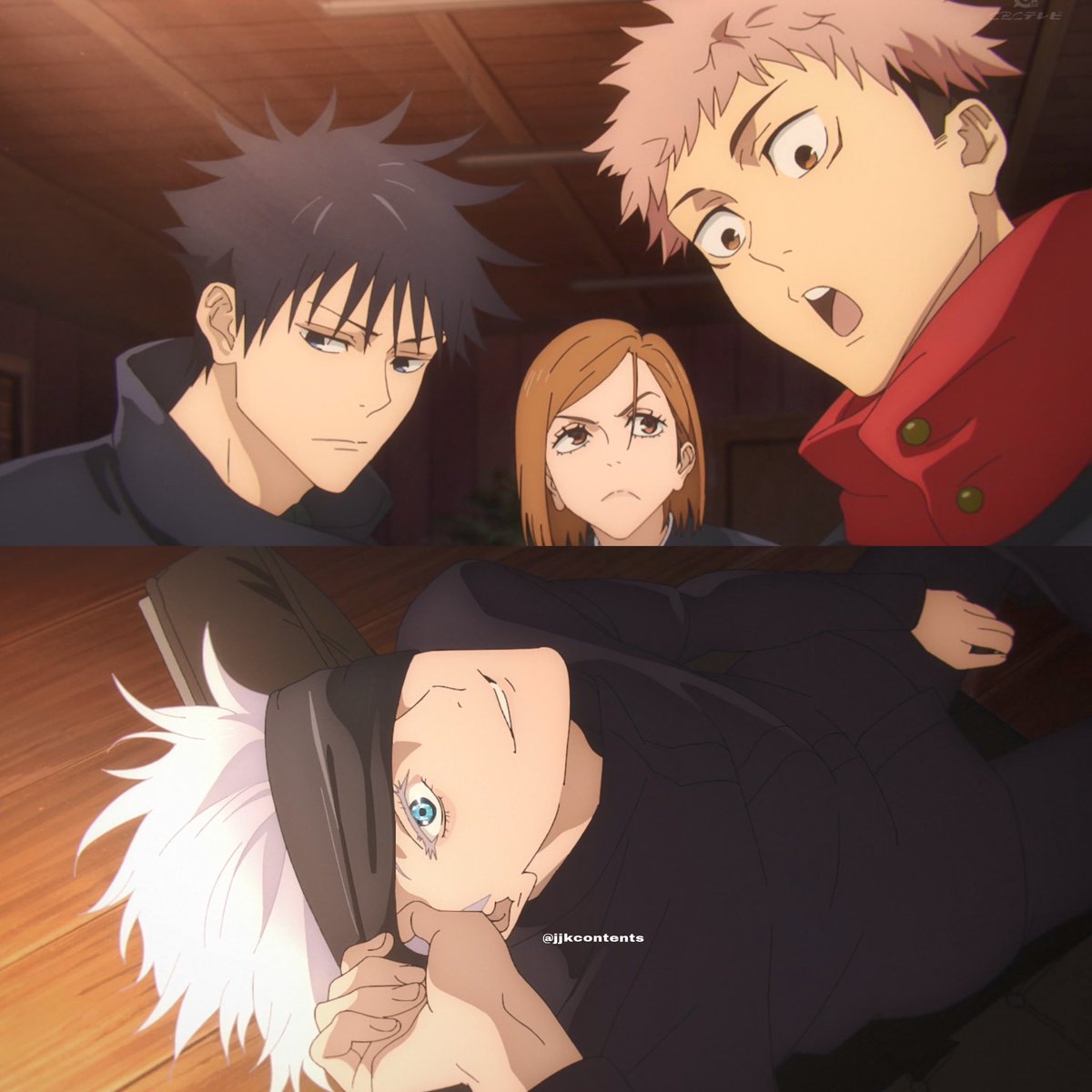 AnimeePost's tweet photo. JUJUTSU KAISEN TRIO IS BACK https://t.co/Gr6TC1j2hH