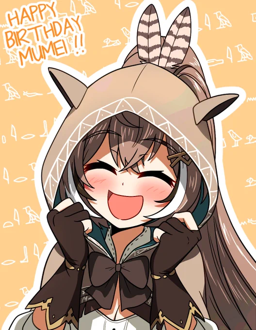 #HololiveEN #drawMEI Happy Birthday, Mumei !!