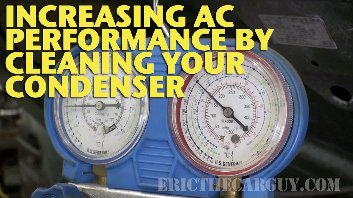 EricTheCarGuy's tweet photo. Its been hot everywhere lately. This may be an old video but it might help keep you cool. You can also use a garden hose to clean condensers. #ac #airconditioning #acperformance #staycool #betterairconditioning #cleaning #etcgvideo #ericthecarguy https://t.co/KnfwLV2Gmh https://t.co/NbOSF26cJs