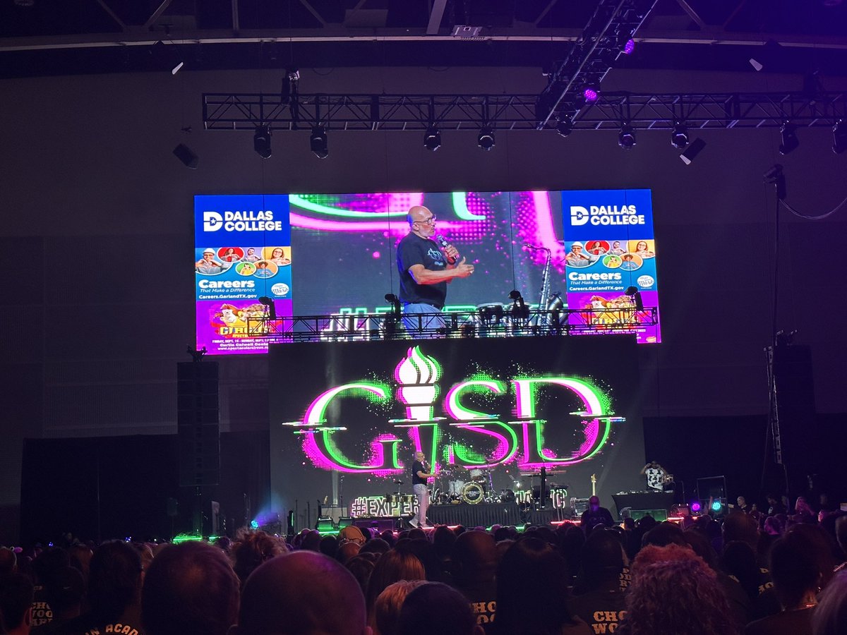 MsPenaMEd's tweet photo. “Our ministry is the children we serve.” Amen! Words spoken from our fearless @gisdnews leader: @drlopez23 #Convocation2023 #ExperiencetheMagic #theGISDeffect https://t.co/zvhtv04Xaw