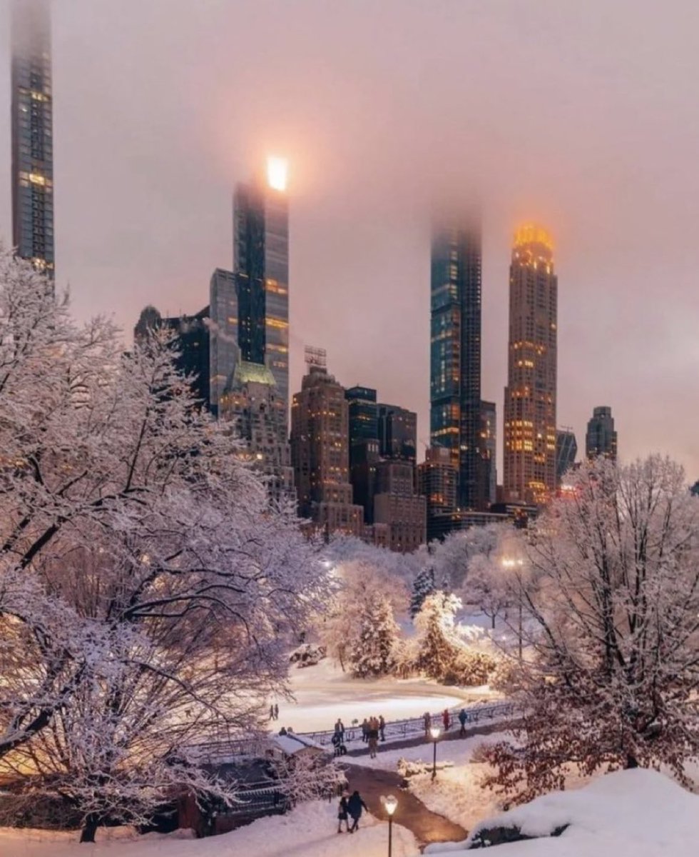 Winter in New York.