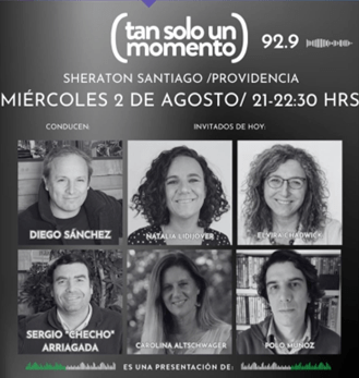 🔶 Si ayer te perdiste #TanSoloUnMomento 🎙️ | <a href="/chechoapes/">Sergio Arriagada</a> y <a href="/DiegoSanchezJ/">Diego Sanchez J.</a> conversaron con Natalia Lidijover y Carolina Altshwager 😃.
Escucha #TanSoloUnMomento, de lunes a viernes entre 21 y 22:30 hrs en la 92.9 FM 📻
¡Revive el episodio completo aquí! ⬇️
youtube.com/watch?v=cCfnR2…