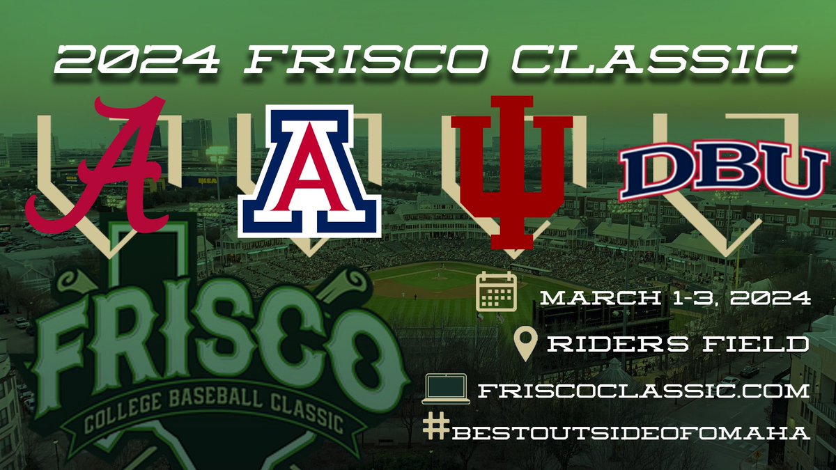 We can’t wait to head back to Frisco in 2024! Join us at Riders Field for the Frisco Classic.

#BestOutsideOfOmaha

Full Story: dbupatriots.com/news/2023/8/3/…