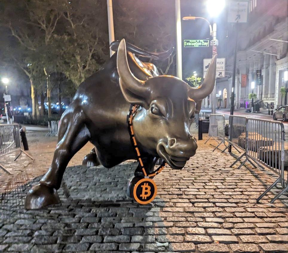 BitcoinMagazine's tweet image. #Bitcoin is taking over Wall Street 🚀