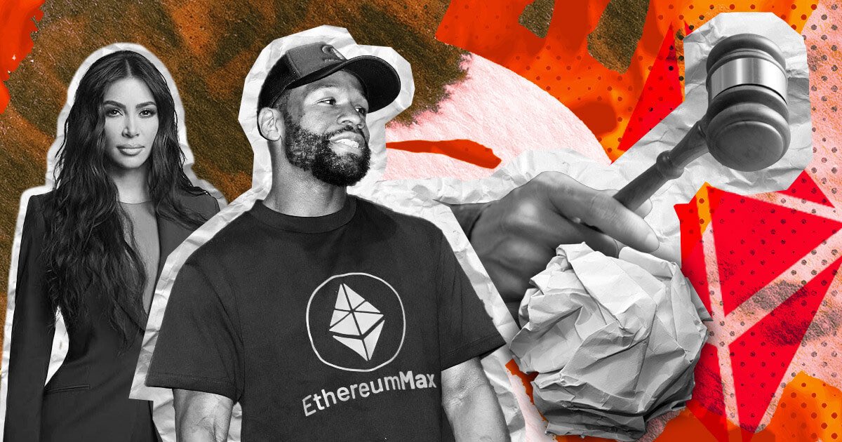 stan_vick's tweet photo. Celebs including #KimKardashian &amp; #FloydMayweather Jr., are back in the spotlight over #crypto promo fraud! Accused of misleading #consumers with #EthereumMax tokens, they ask again to dismiss the #investor lawsuit against them. https://t.co/1GfzdqZO35