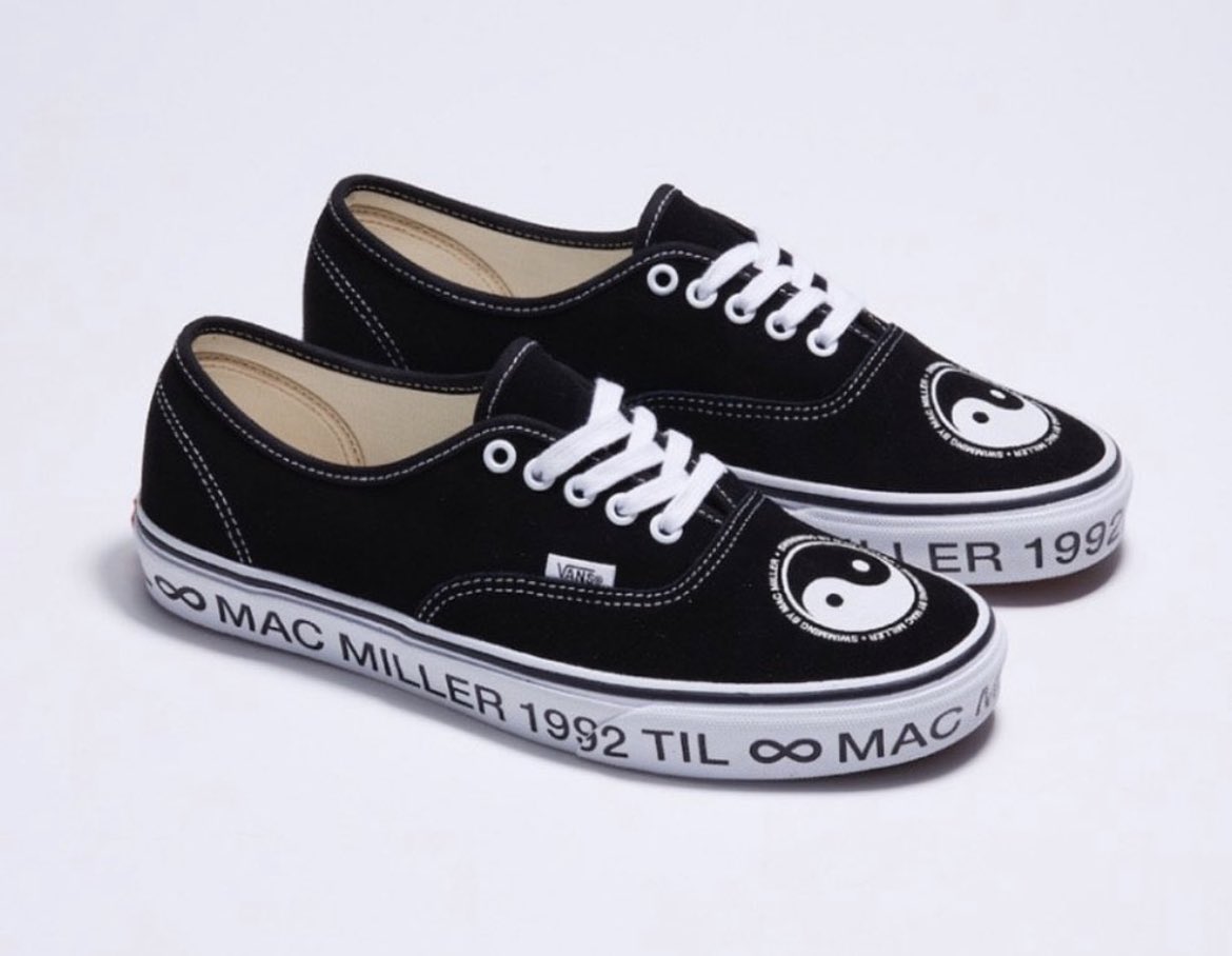 DailyRapFacts's tweet photo. Vans is dropping a collab with Mac Miller for the 5 year anniversary of his “Swimming” album 💿👟 https://t.co/EFV5Y75tpv