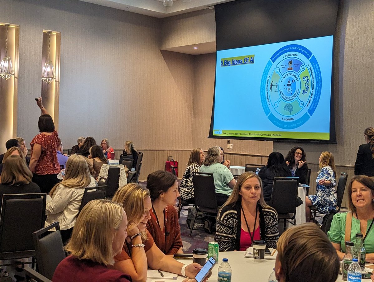 OCCS (@occscharters) on Twitter photo Full participation and engagement in the AI & 21st Century session at #OCCSConvo23. Thank you <a href="/asuprepdigital/">ASU Prep Digital</a> for presenting on this emerging technology. Full participation and engagement in the AI & 21st Century session at #OCCSConvo23. Thank you <a href="/asuprepdigital/">ASU Prep Digital</a> for presenting on this emerging technology.