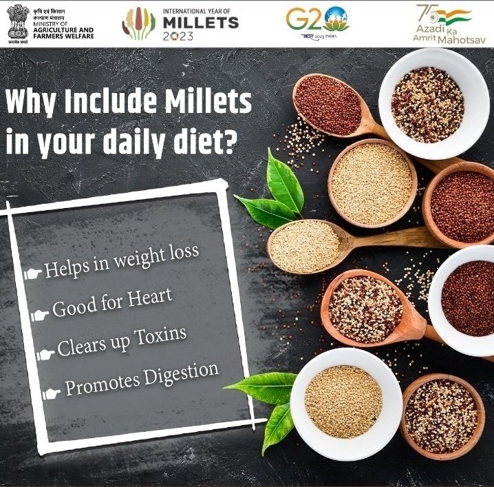 MilletsOfIndia's tweet photo. #India accounts for more than 60% of the world’s #heart #disease &amp; #stroke burden, despite having less than 20% of the world’s population.- Indian Heart Association. So, let us improve #lifestyle &amp; consume #Millets #Shreeanna, which 
prevents several #diseases. #IYM2023 @IYM2023 https://t.co/sfUdgshlRV