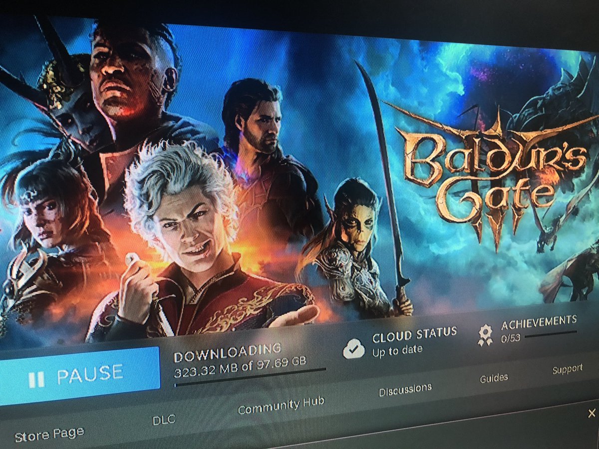 pyunyu's tweet photo. #BaldursGate3 It is happening https://t.co/RPmZlYYJz9