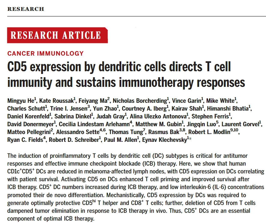yEFIS-OBS joint #Immunology Seminar
<a href="/y_efis/">yEFIS</a>

📅  Th, August 10, 12 pm ET
📌 Dr. Eynav Klechevsky <a href="/klechevskyLab/">Eynav Klechevsky</a> <a href="/wustlmed/">Test Account</a> 

📝 CD5 expression by dendritic cells directs T cell immunity and sustains immunotherapy responses <a href="/ScienceMagazine/">Science Magazine</a>
👉 us02web.zoom.us/meeting/regist… 

#OpenScience