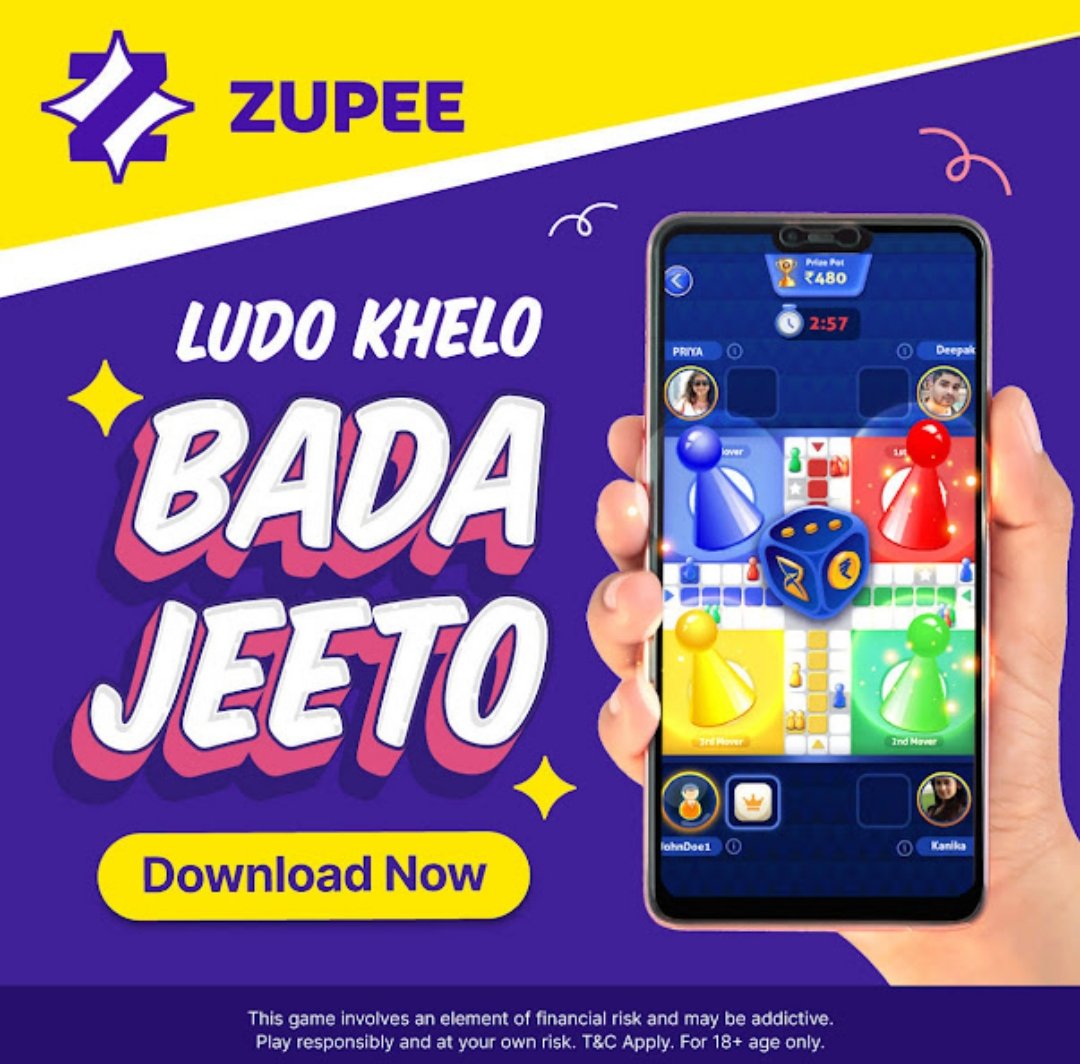 Ludo Khelo, Paisa Jeeto Only on Zupee