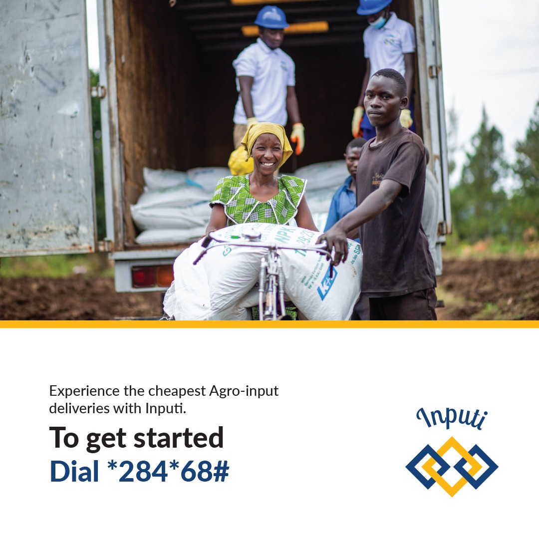 Kakuru Nkiinga Martin (@kakurunkiinga) on Twitter photo Make that one order we shall deliver it to the gates of your farm, <a href="/InputiINC/">Inputi Limited</a>
We fight for the farmer, we protect the farmer.
#Farmer1st #Empored #Sustained
We are #aFarmOnWheels Make that one order we shall deliver it to the gates of your farm, <a href="/InputiINC/">Inputi Limited</a>
We fight for the farmer, we protect the farmer.
#Farmer1st #Empored #Sustained
We are #aFarmOnWheels