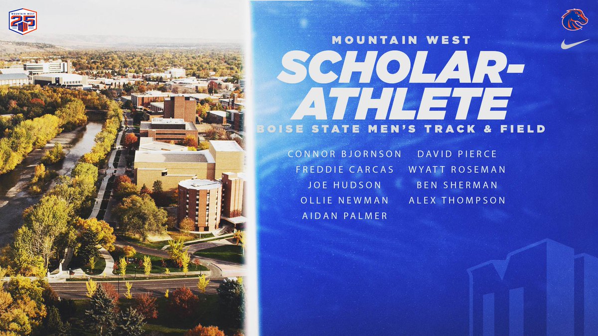 BroncoSportXCTF's tweet photo. Congratulations to all our 𝓢𝓣𝓤𝓓𝓔𝓝𝓣-athletes who earned MW Scholar-Athlete and Academic All-Mountain West honors! 🐴

#BleedBlue | #WhatsNext https://t.co/gyIupgPPr8