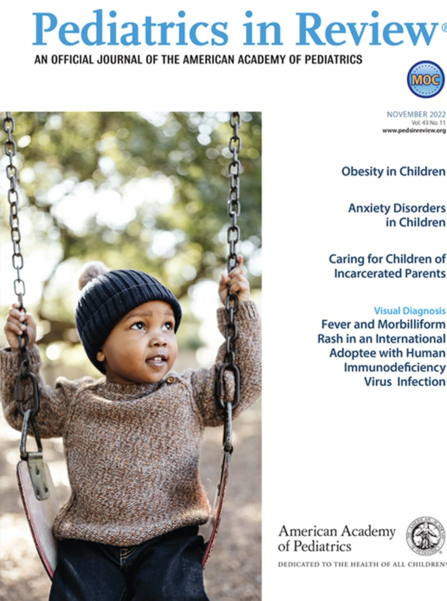 Rose_Martoma's tweet photo. Excited to publish the first guidance and  continuing medical education for pediatric providers on “Caring for Children of Incarcerated Parents” in American Academy of Pediatrics journal, Pediatrics in Review https://t.co/CHpNm0yZ1s https://t.co/dFMThDA5ZY