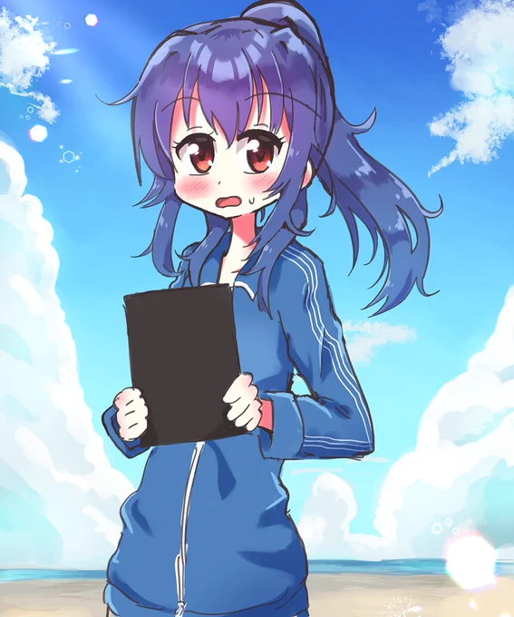 ポニテ海果ちゃん描いた! #星テレ
