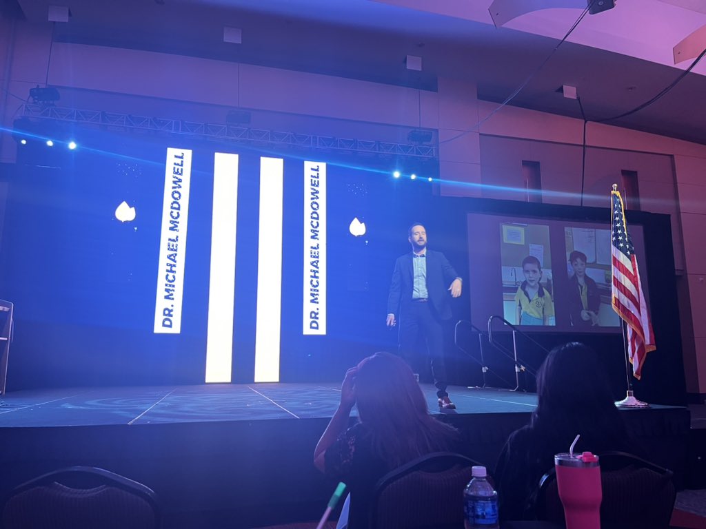 “Clarity comes from conversation, not presentation.” Excellent keynote by Dr. Michael McDowell to kick off GOCSD’s Innovation Summit! #GOInnovate23