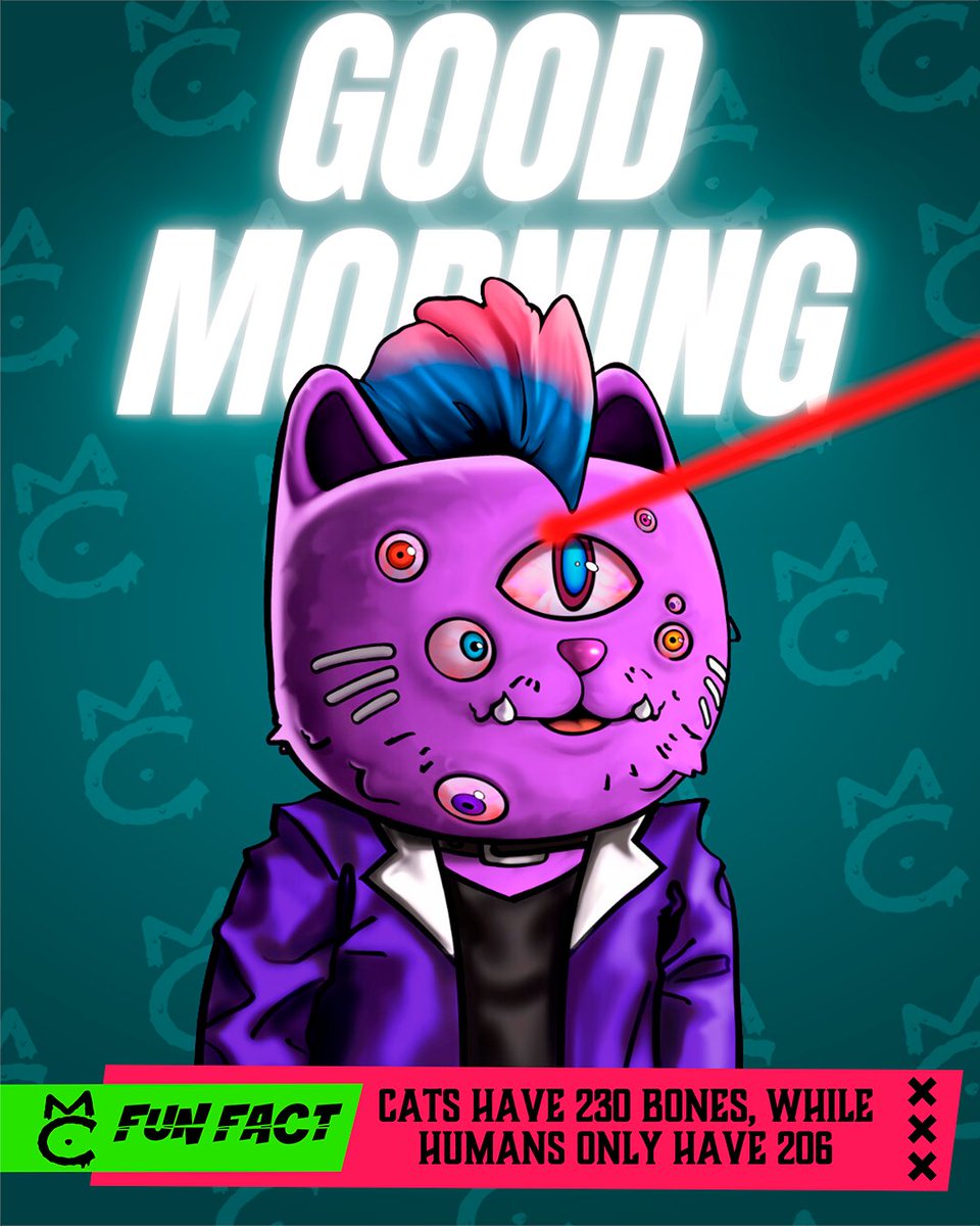 mutantcatsDAO's tweet photo. I used my extra bones to FINALLY catch this laser pointer. https://t.co/QbWkBekwSq