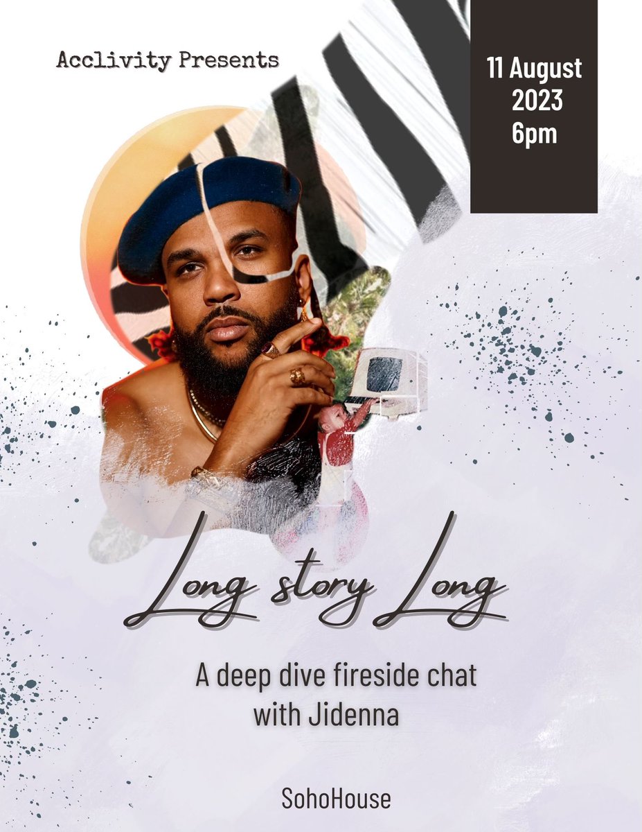 Whatup LA fam, I’m thrilled to kick off “Long Story Long”, a deep dive fireside chat with my good friend and the host/creator @noziphomclean The event is intimate so only the first 20 people to RSVP will join us. RSVP today!!! longstorylong.eventbrite.com