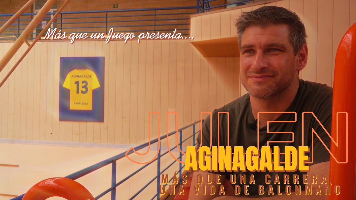 masqunjuego's tweet photo. 🆕NUEVO VÍDEO EN EL CANAL❗️

Acabar la 1ª temporada de MÁS QUE UN JUEGO entrevistando al gran @JulenAginagalde poco después de su retirada del balonmano🤾‍♂️ (como jugador) en el club de su vida ha sido un privilegio y un refuerzo a nuestra ilusión

@CDBidasoaIrun
#ArtalekukoIndarra https://t.co/TqXj9tZpFH