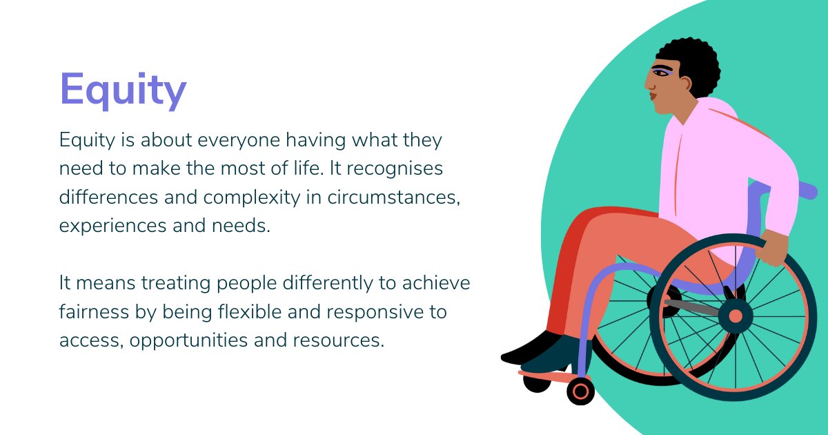 theRCOT's tweet photo. Do you know what equity, diversity and belonging (EDB) is? 

We’ve carefully chosen and defined our key terminology. Each concept is vital, so while ‘EDB’ is a useful acronym, we don’t want it to become a meaningless buzzword or minimise their individual importance. https://t.co/i5jcTQszM1