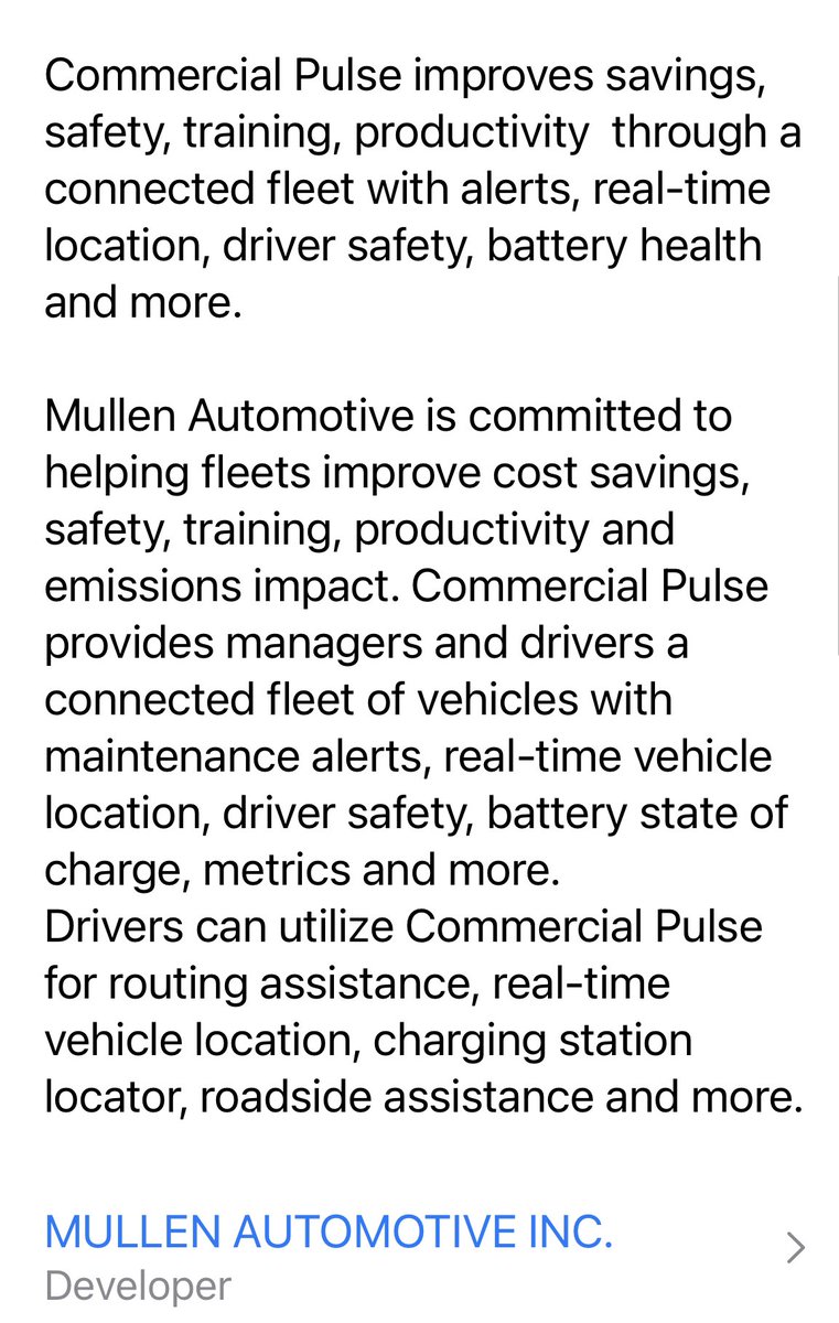 js4k13's tweet photo. It’s in the AppStore. $MULN #MULEN #commercial #Pulsedriver https://t.co/96N2TZzkua