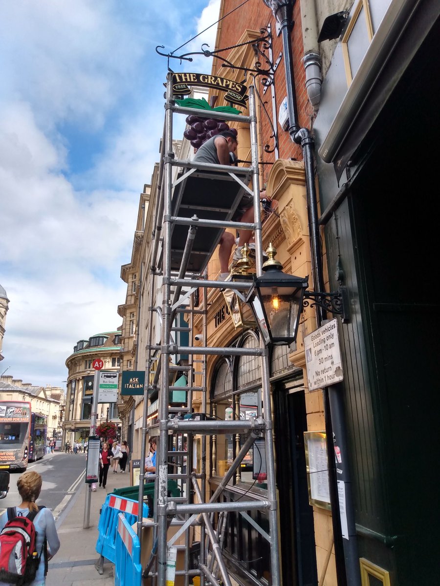 Staff at The Grapes in Oxford are ready to reopen and serve their first customers