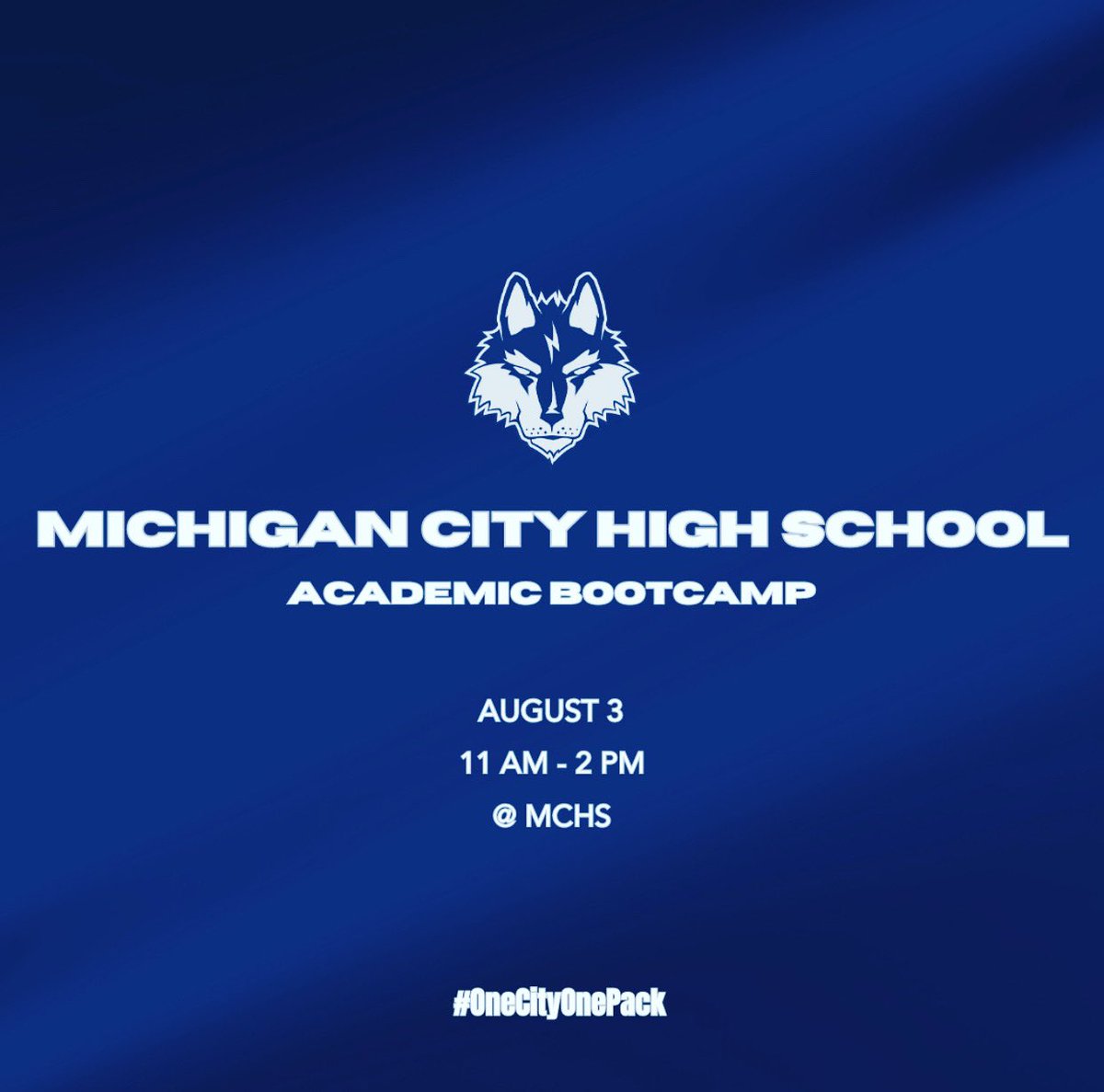 Michigan City Wolves tweet media