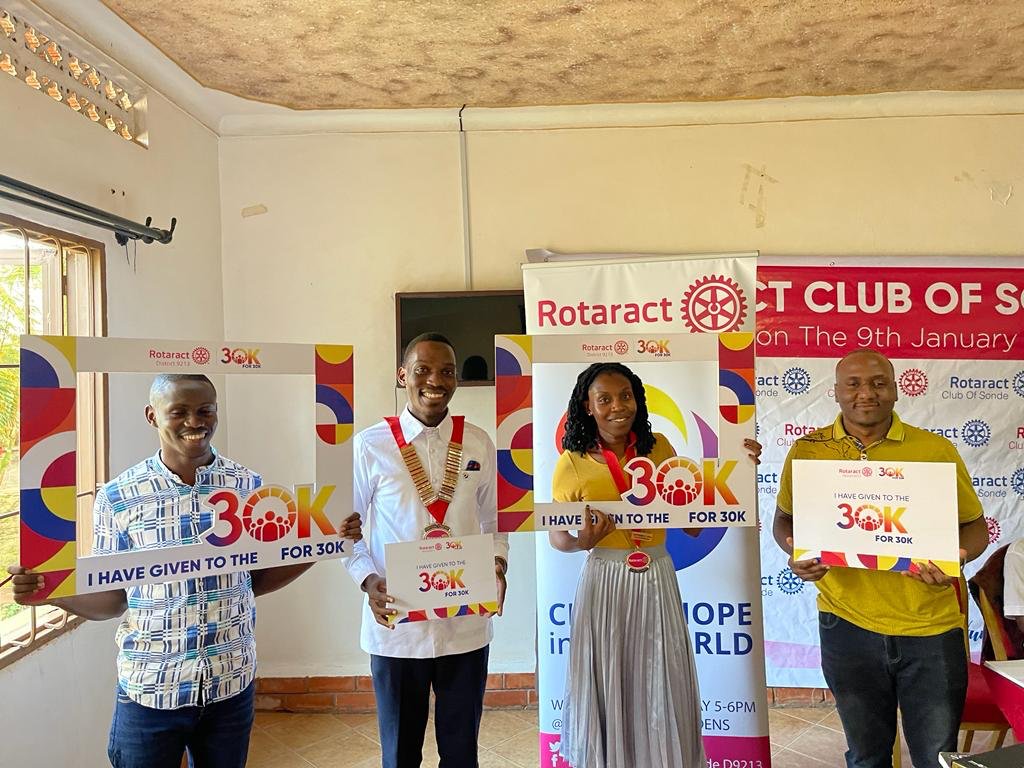 We want to express our heartfelt gratitude for your incredible support in our #30kFor30K online giving campaign. Thanks to your generosity, we have already raised $1488 for the <a href="/Rotary/">Rotary International</a> Foundation through this channel! 

We're one month into the year, and we believe that together,