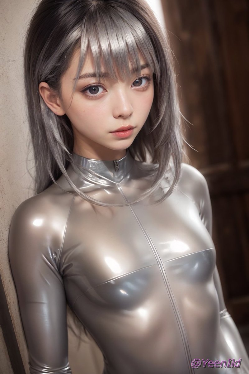 過去作も含めDeviantArtにアップしてます～　
deviantart.com/m2-ai-latex-fe…

#AIイラスト #AIart #ラバースーツ #latex #Catsuit