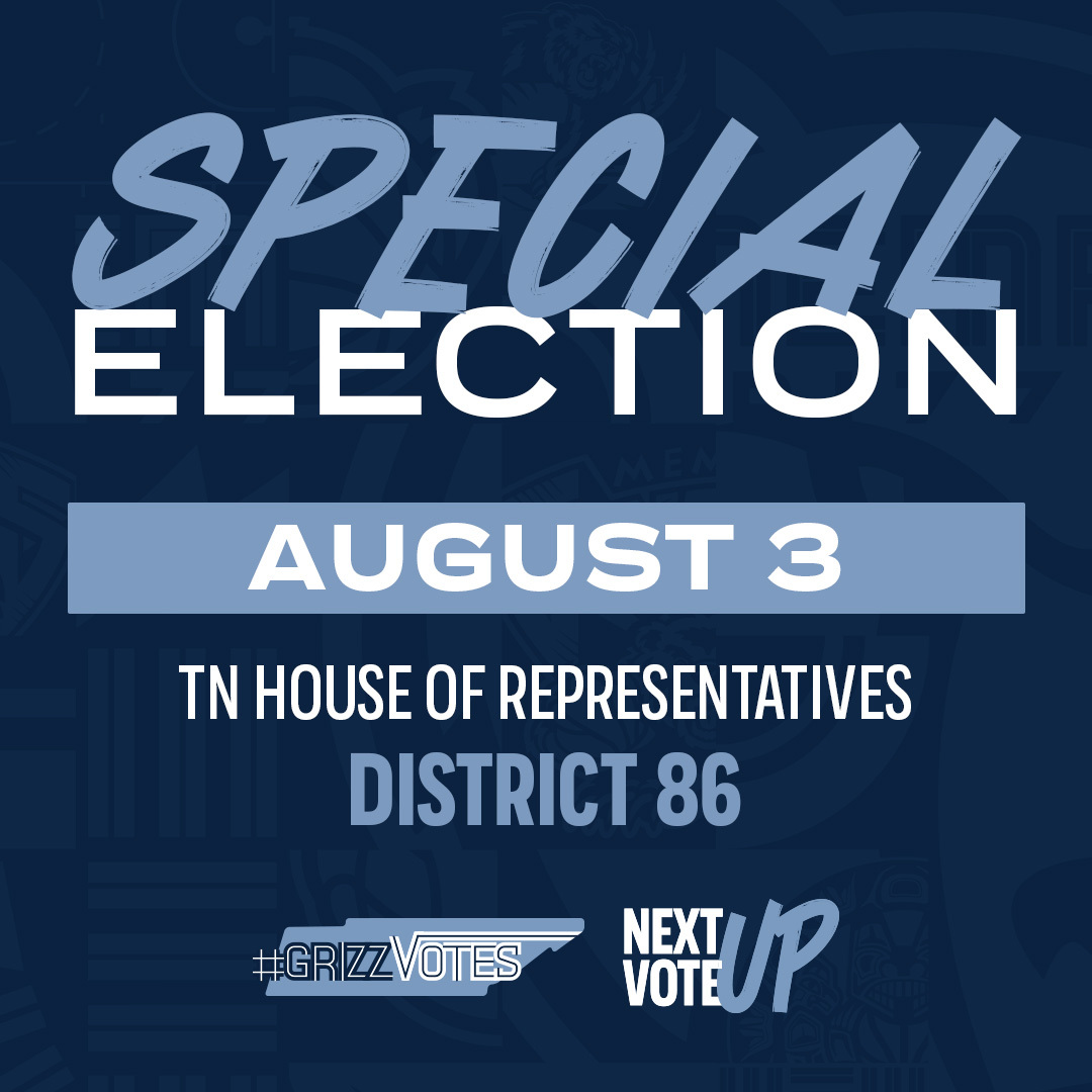 GrizzCommunity's tweet photo. District 86, it's voting day - be sure to get out and vote in today's Special General Election🗳️

more info: https://t.co/7H41AqQaeO https://t.co/flPrgM0W2r