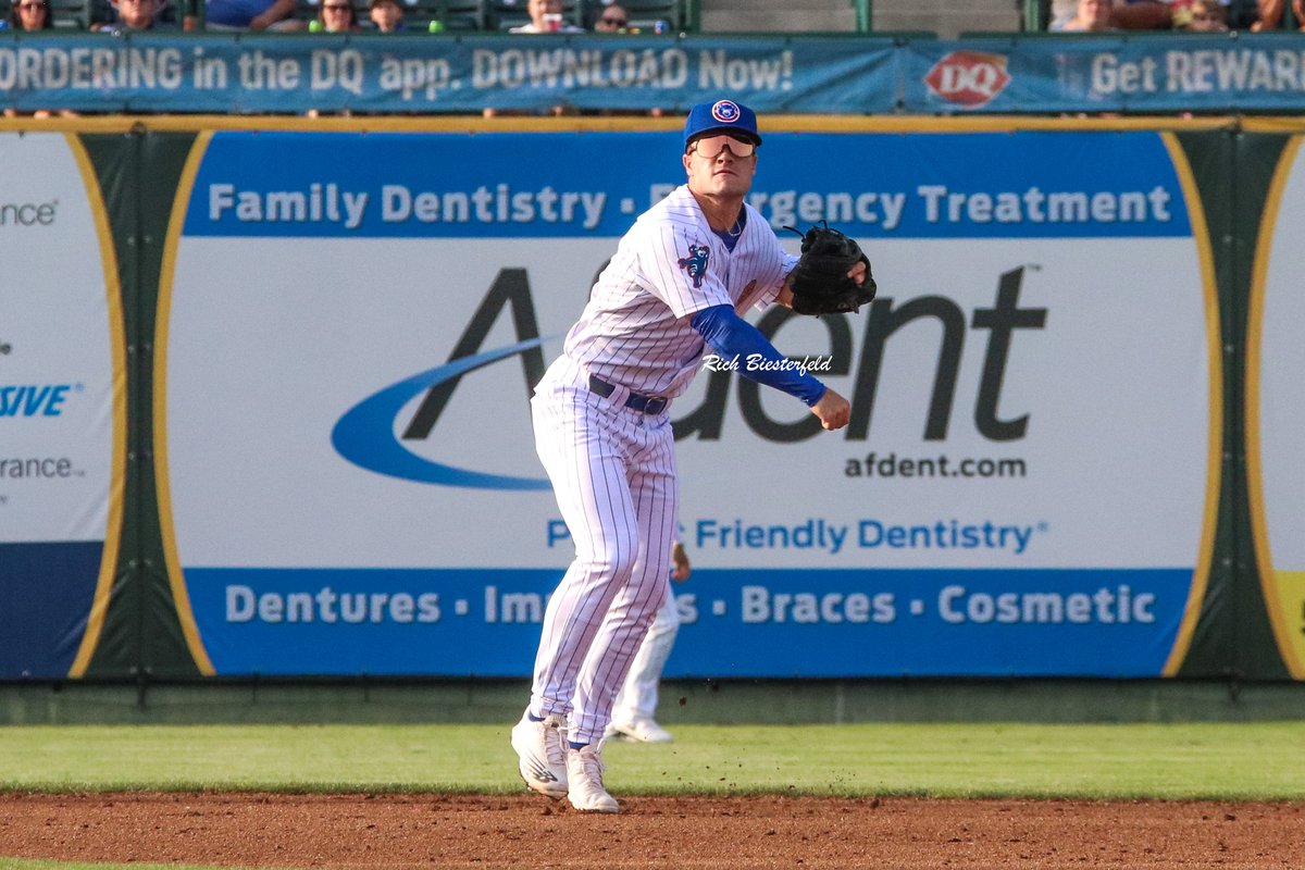 biest22's tweet photo. Watched @Cubs 2023 1st round draft pick Matt Shaw play in his second game as a member of @SBCubs. He's going to be a fun player to watch! @terpsbaseball #Cubs #CubsProspects #MattShaw #1strounddraftpick https://t.co/2DtsFRBMAj