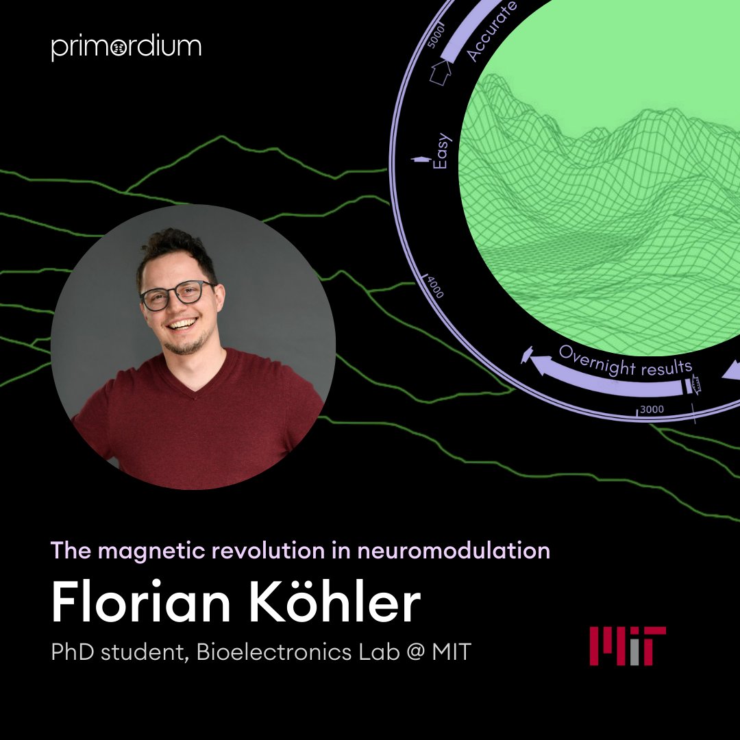 🔦 The SynBio Spotlight is on Florian Köhler, PhD student from <a href="/AnikeevaLab/">Bioelectronics @ MIT</a>, <a href="/MIT/">Massachusetts Institute of Technology (MIT)</a>!

How does an electrical engineer end up in neuromodulation? What advice does he have for those just starting their PhDs who might feel a little lost? 

Find out here 👇
linkedin.com/posts/primordi…